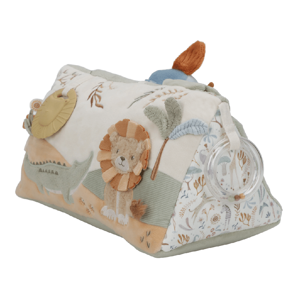 Little Dutch | Activiteitendriehoek Safari Friends Groen  