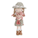 Little Dutch | Pluche Knuffel Safari Friends Rosa Knuffelpop 35cm 