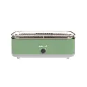 Barbecook | Barbecue E-Carlo Tafelmodel Elektrisch RVS Rooster 42,5x33x16,5cm/1,5m Snoer vr 4 Personen Groen