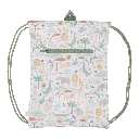 Little Dutch | Turnzak Safari Friends Groen 30x40cm