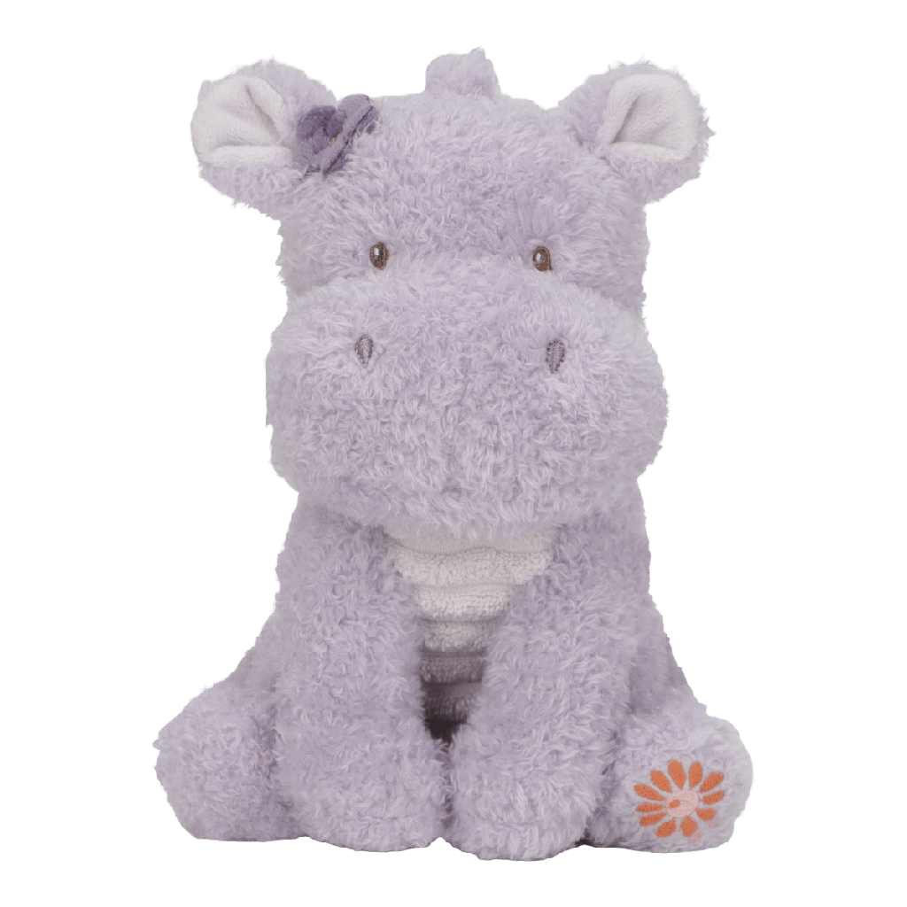 Little Dutch | Pluche Knuffel Safari Friends Nijlpaard Grijs 17cm