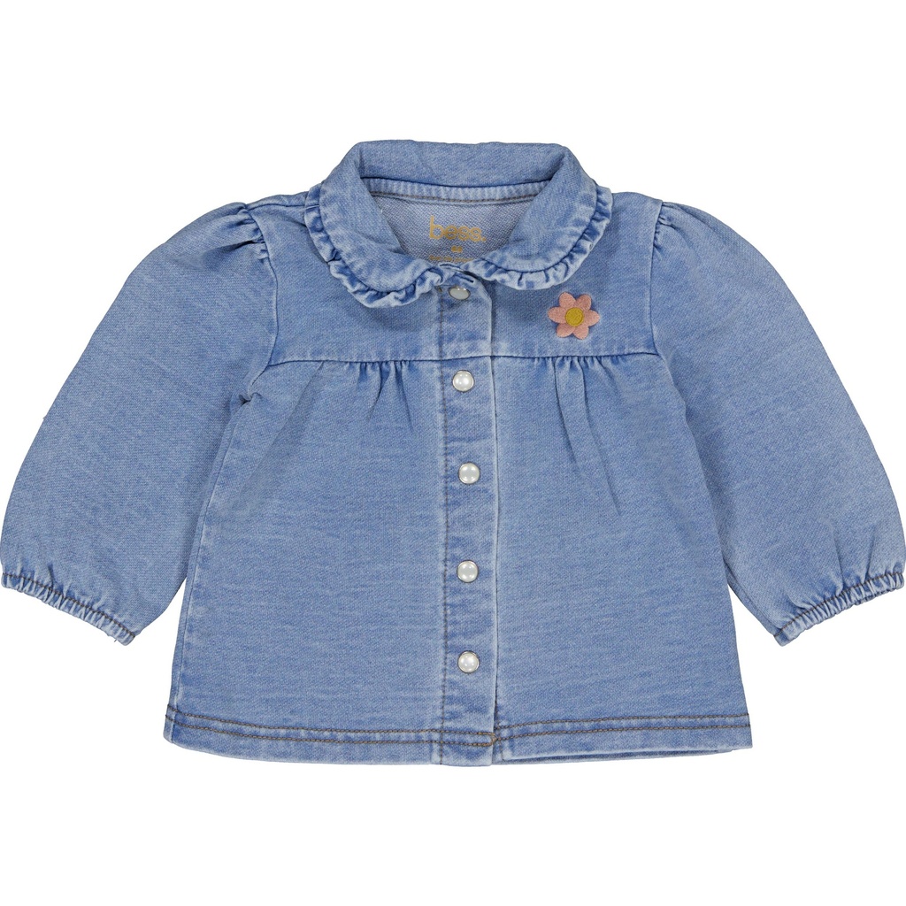 Bess | Blouse Girls Anja Denim Blue