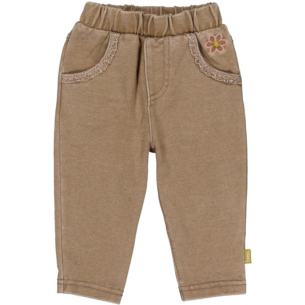 Bess | Broek Girls Anneke Coffee Brown