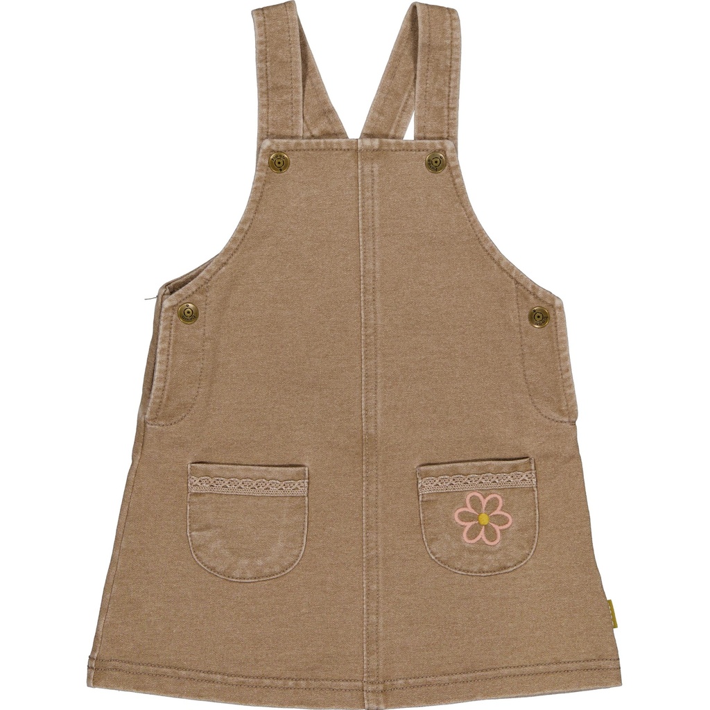 Bess | Jurk Girls Annelot Coffee Brown