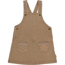 Bess | Jurk Girls Annelot Coffee Brown