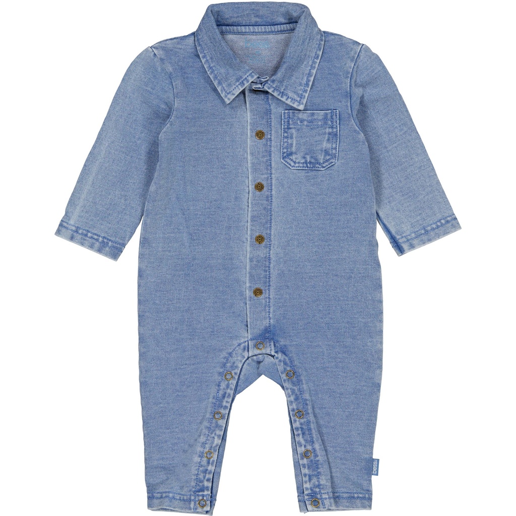 Bess | Kruippak Boys August Longsleeve Denim Blue
