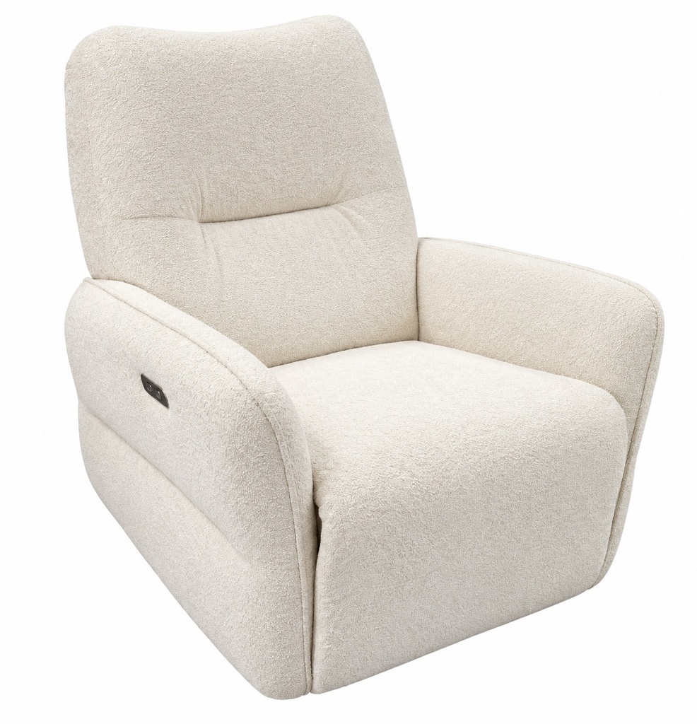Vipack | Zetel Rocky Relaxstoel Elektrisch Draai- en Schuifbaar Beige 