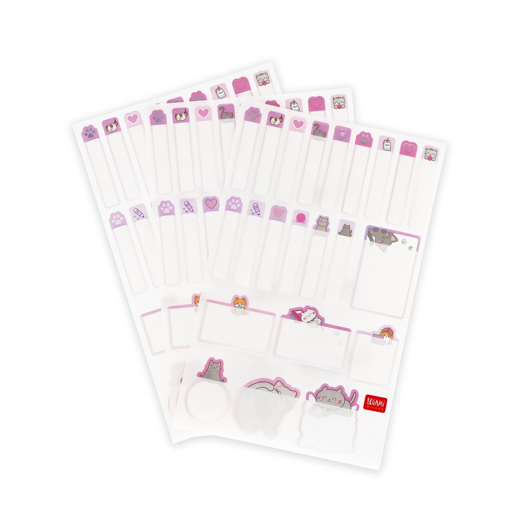 Legami | Naamstickers Kitty 3-pack