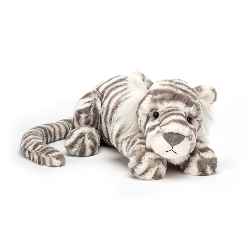 Jellycat | Pluche Knuffel Sacha Snow Tiger Little 8cm