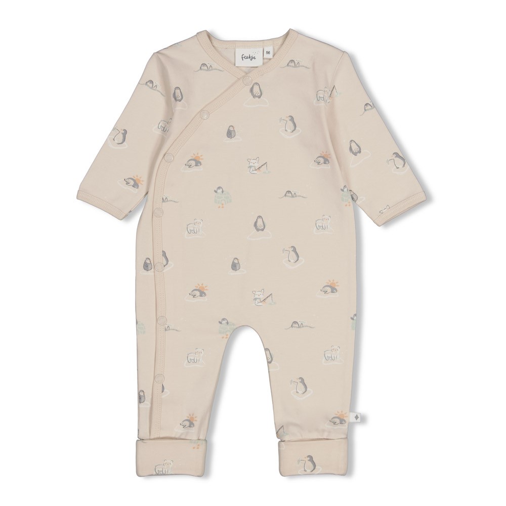Feetje | Kruippak Uni Penguin Cuddles Zand