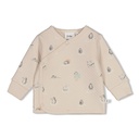 Feetje | T-shirt Uni Penguin Cuddles Overslag Longsleeve Zand