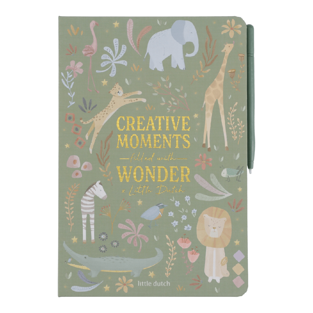 Little Dutch | Tekentablet Safari Groen