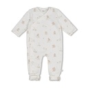 Feetje | Kruippak Uni The Cuddle Company Overslag Longsleeve Off White