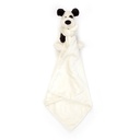 Jellycat | Knuffeldoek Bashful Black & Cream Puppy Soother