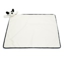 Jellycat | Deken Bashful Black & Cream Puppy 56x70x9cm