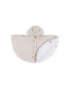 Noukies | Poncho Groloudoux met Oortjes Beige