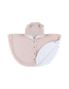 Noukies | Poncho Groloudoux met Oortjes Pink