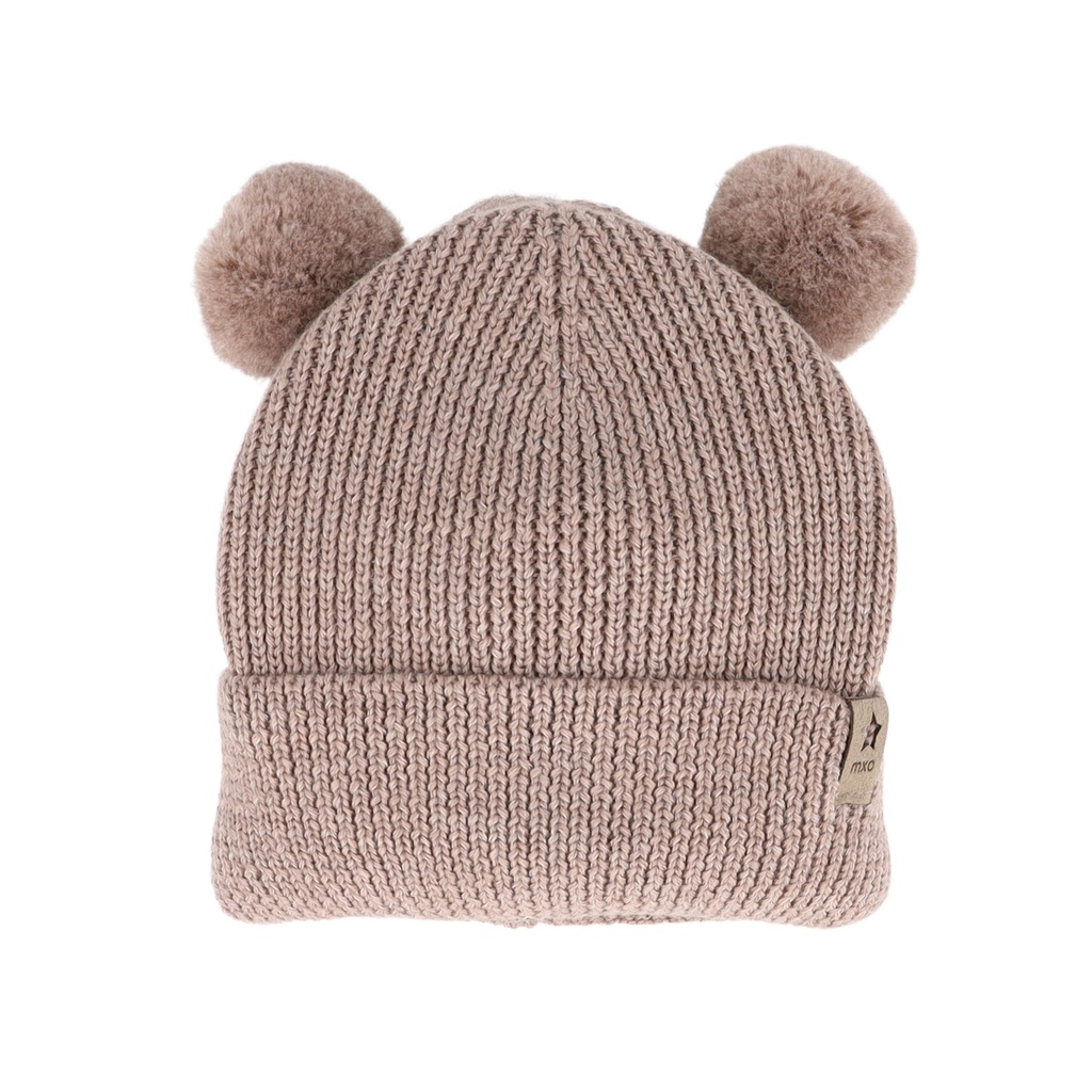 Maximo | Muts Turn Up Pompon Beige