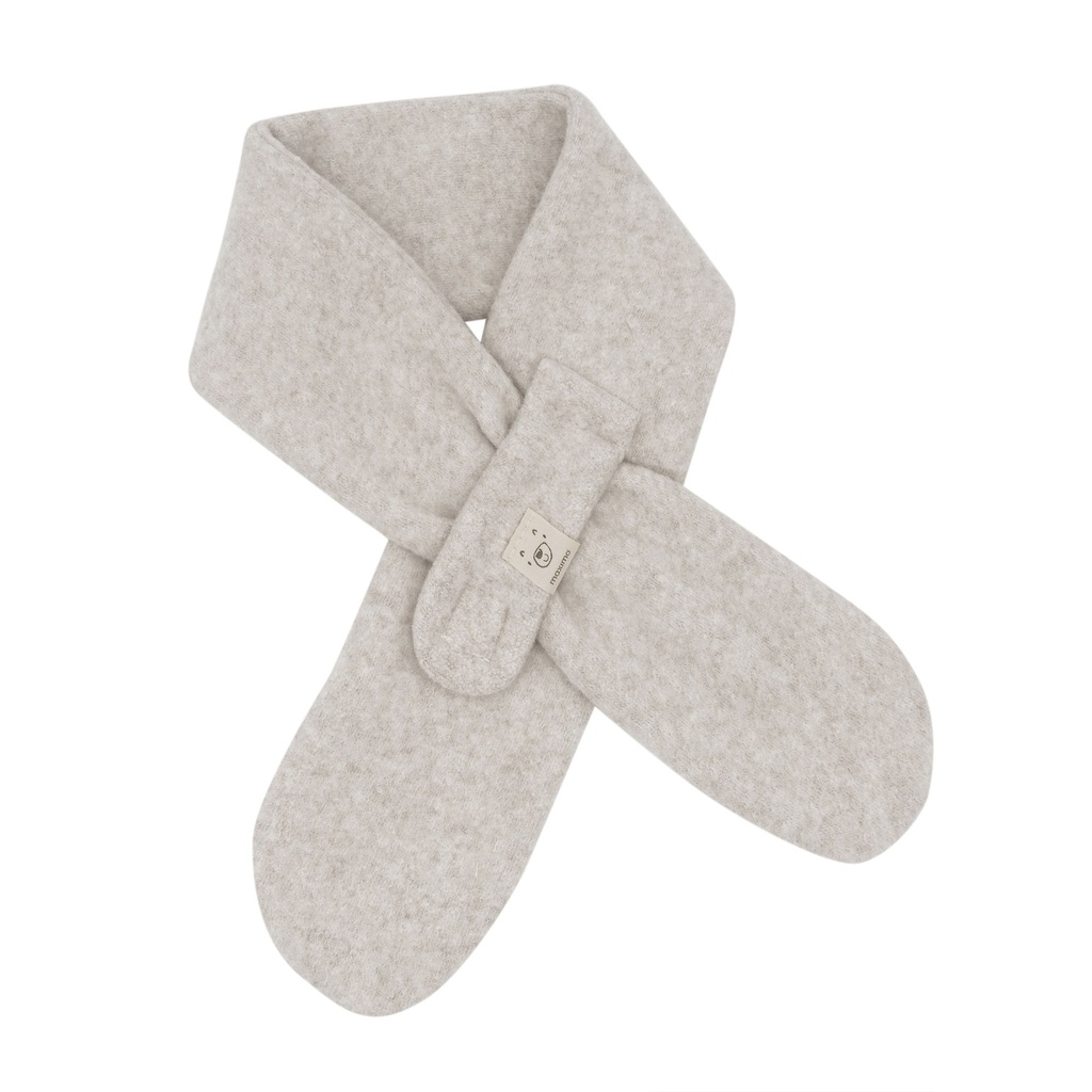 Maximo | Sjaal Cotton Fleece Beige