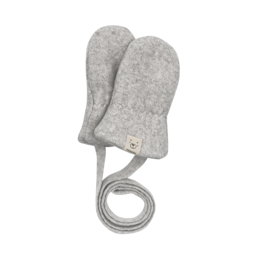 Maximo | Wanten Cotton Fleece Grijs