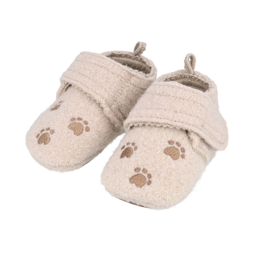 Maximo | Babyslofjes Shoes Paws Beige