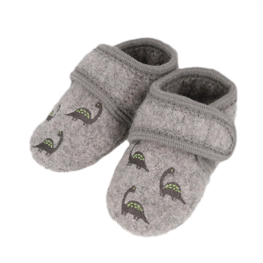 Maximo | Babyslofjes Dinosaurs Grijs  