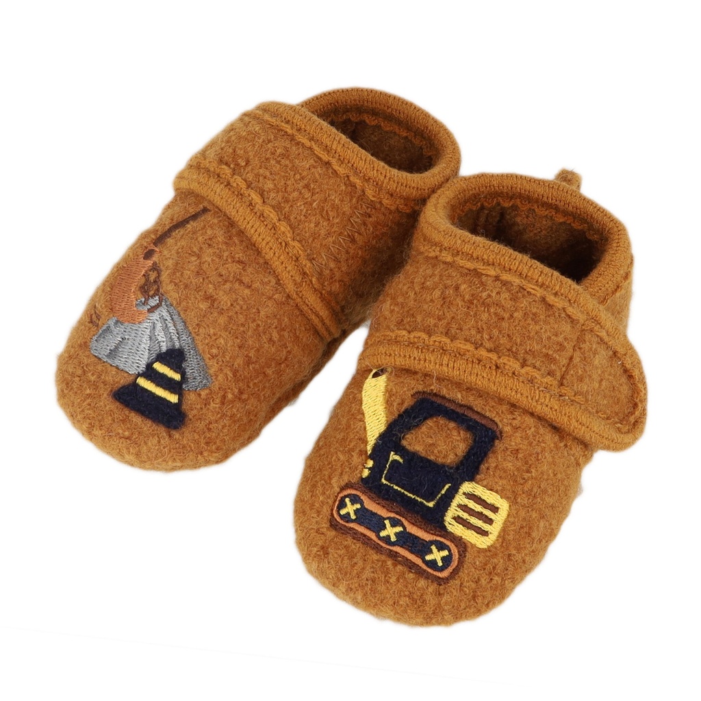 Maximo | Babyslofjes Excavator Bruin  
