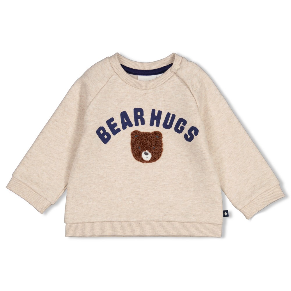 Feetje | Sweater Boys Winter Denims Taupe Melange
