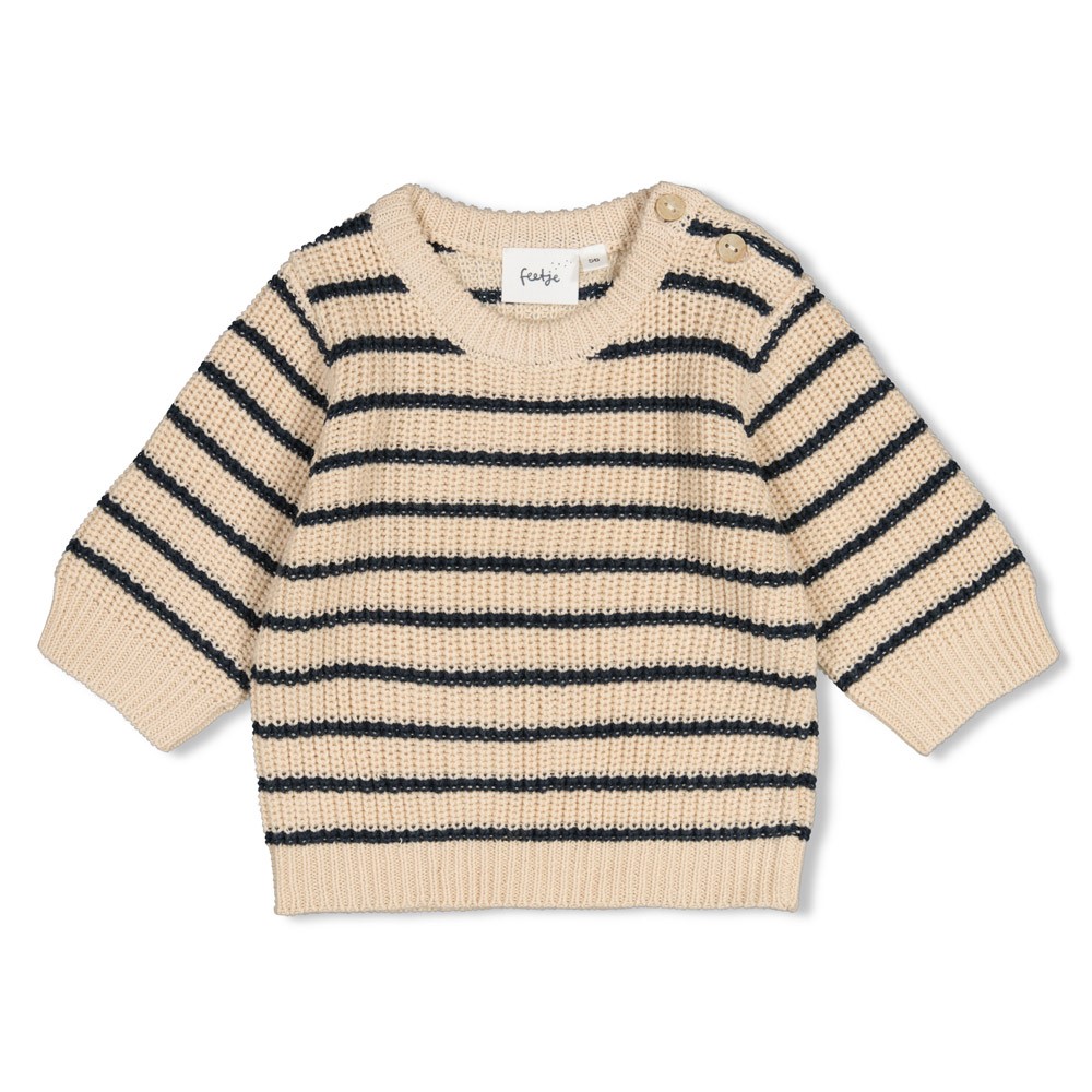 Feetje | Sweater Boys Winter Denims Taupe