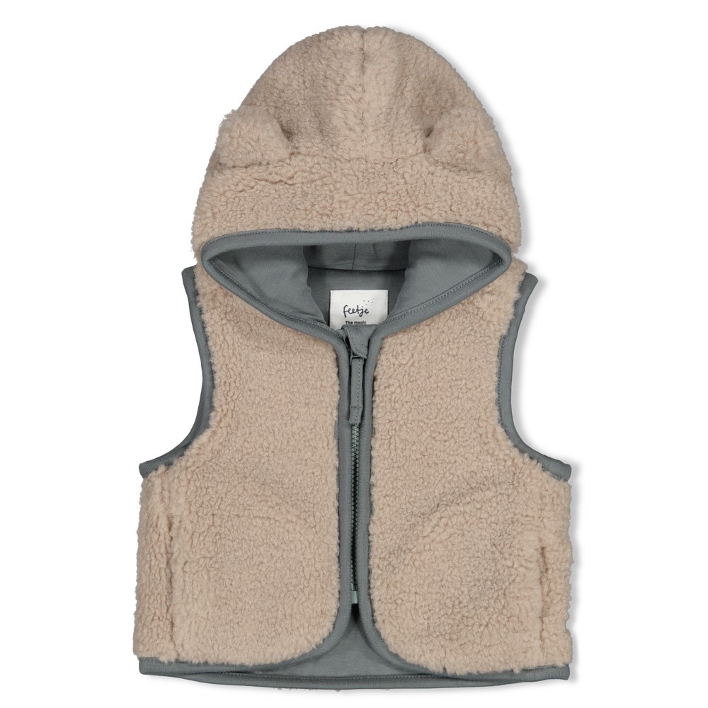 Feetje | Bodywarmer Boys Beep Beep Zand