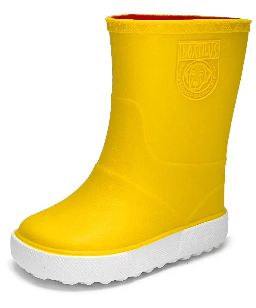 Boatilus | Laarzen Nautic Yellow/White Geel