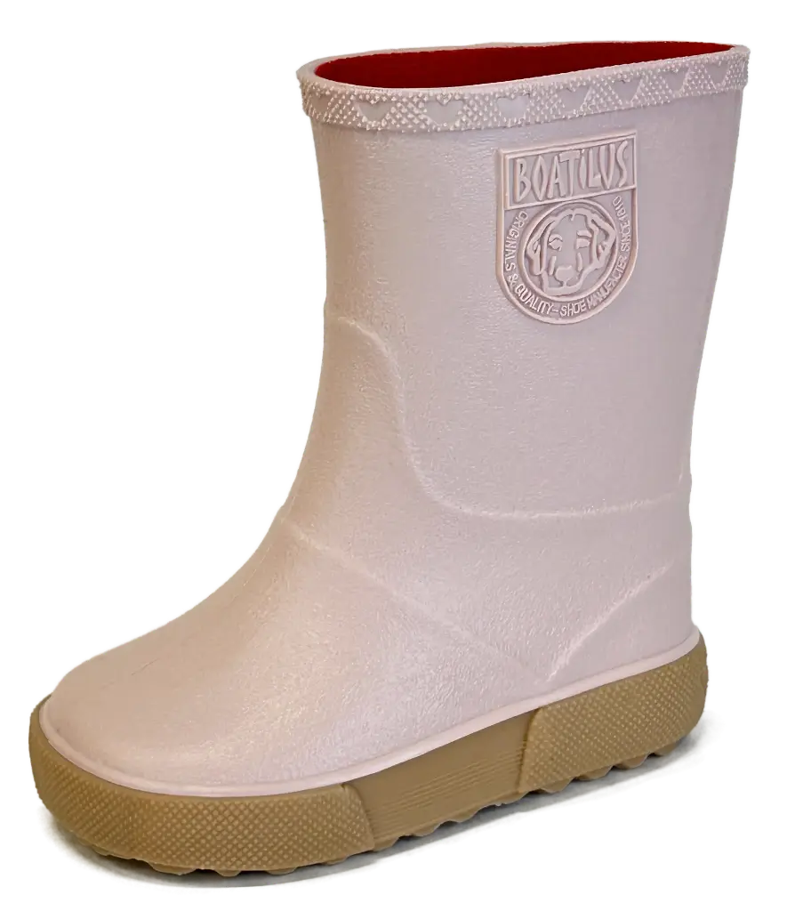 Boatilus | Laarzen Nautic Old Pink/Beige Roze