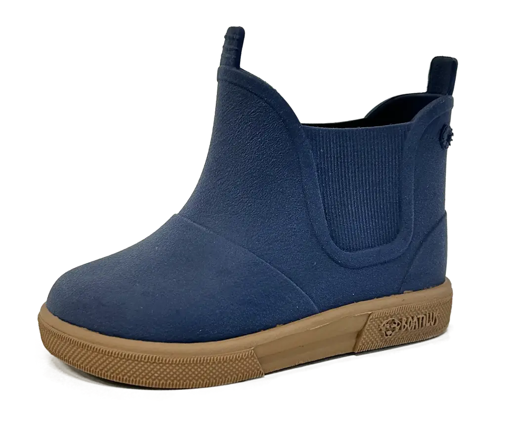 Boatilus | Laarzen Beatly Brushed Navy/Beige Blauw