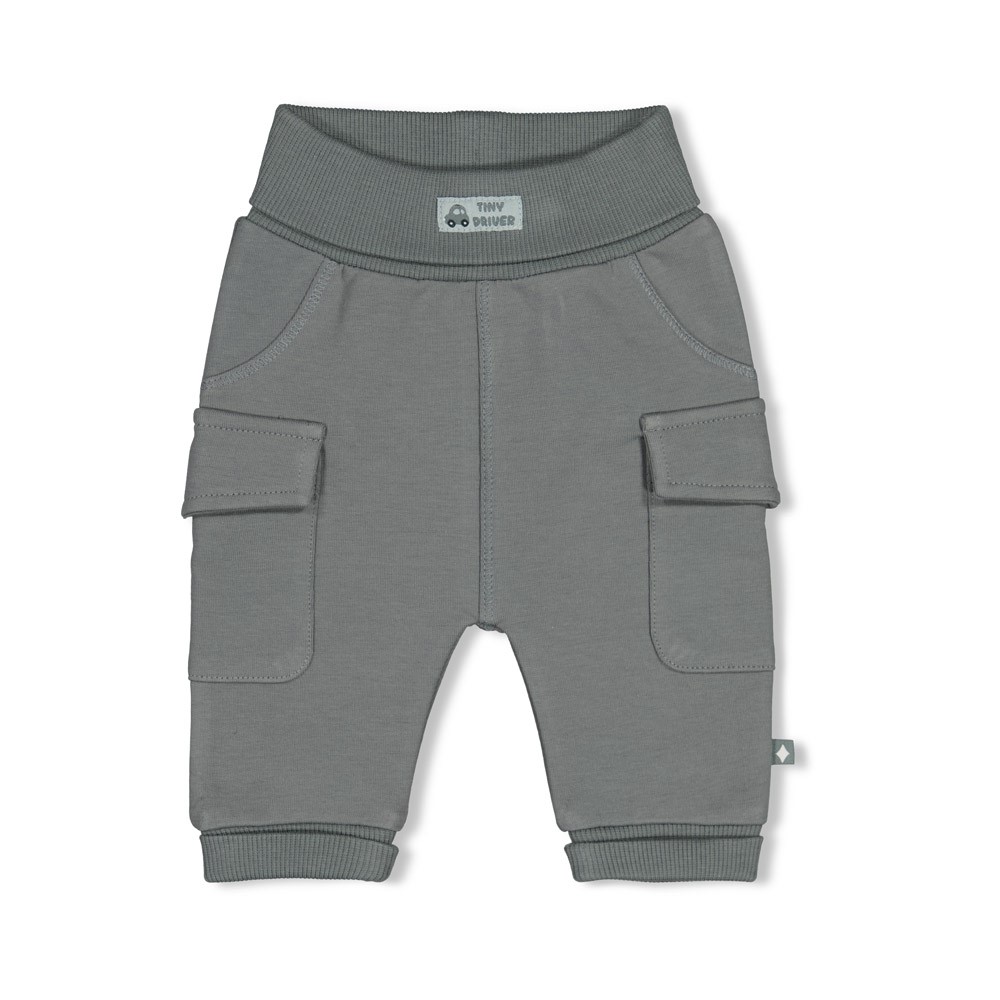 Feetje | Broek Boys Beep Beep Zeegroen