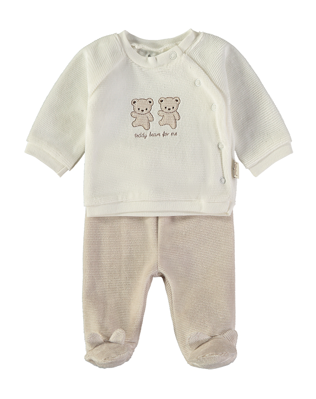 Babybol | Pyjama Off White 2-delig