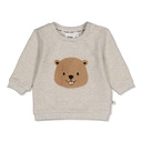 Feetje | Sweater Boys Tiny Timber Tales Grijs Melange