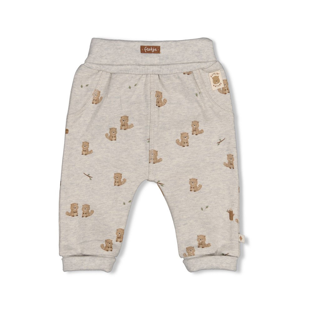 Feetje | Broek Boys Tiny Timber Tales Grijs Melange