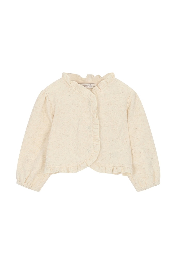 Le Chic | Vest Girls Ophaly Beige Melee Ecru