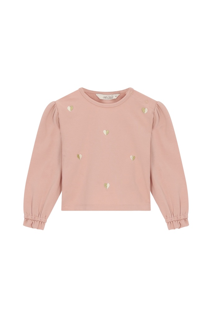 Le Chic | T-shirt Girls Nory Longsleeve Victorian Pink Roze