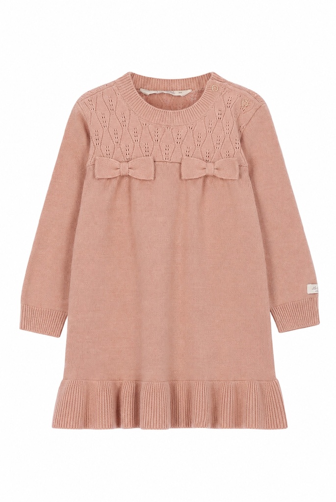 Le Chic | Jurk Girls Sady Victorian Pink Roze