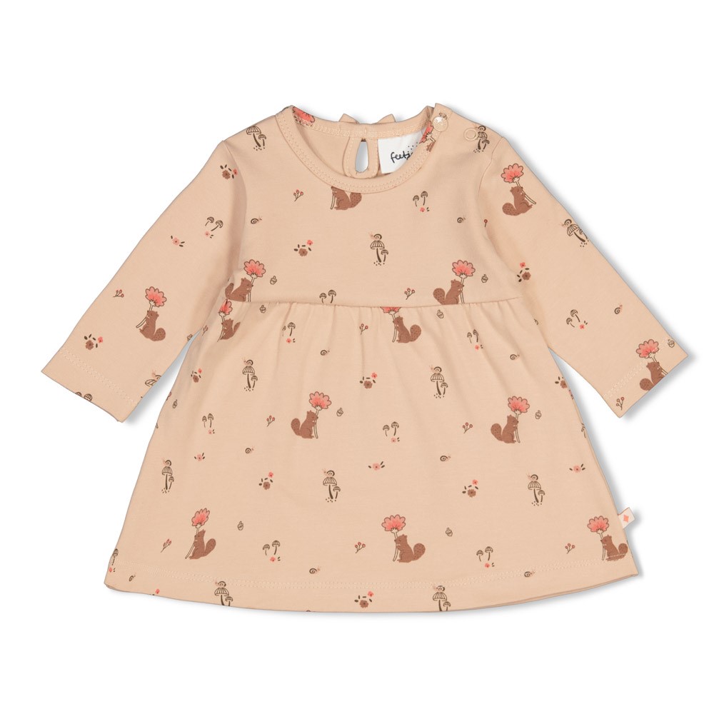 Feetje | Jurk Girls Forest Garden Zand