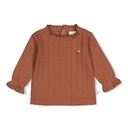 Feetje | T-shirt Girls Forest Garden Longsleeve Bruin