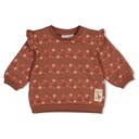 Feetje | Sweater Girls Forest Garden Bruin