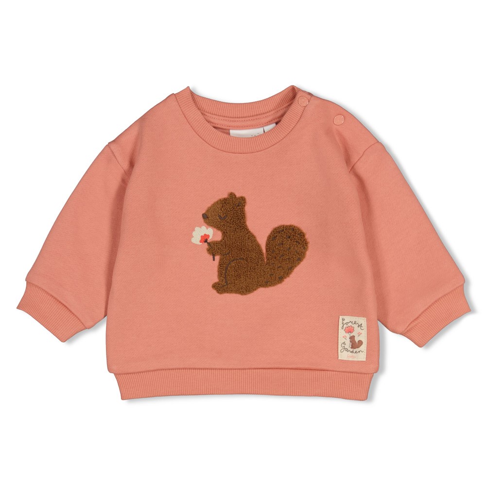 Feetje | Sweater Girls Forest Garden Roze