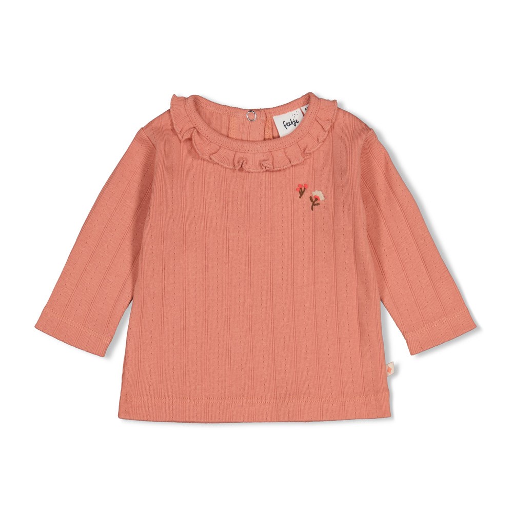 Feetje | T-shirt Girls Forest Garden Longsleeve Roze