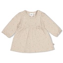 Feetje | Jurk Girls My Little Love Taupe Melange