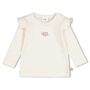Feetje | T-shirt Girls My Little Love Longsleeve Off White