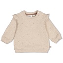 Feetje | Sweater Girls My Little Love Taupe Melange
