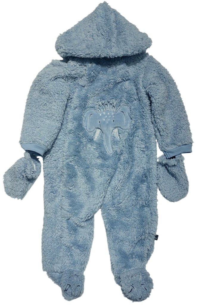 Picco Mini | Skipak met Wanten Mamoet Faded Denim