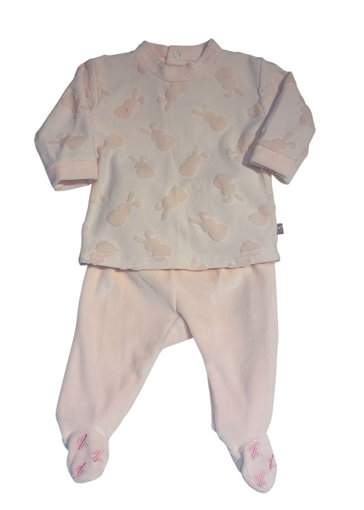 Picco Mini | Pyjama Konijn Peach Blush 2-delig